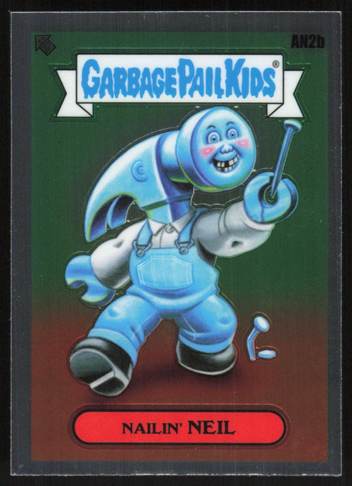 Nailin' NEIL 2021 Topps Chrome Garbage Pail Kids Original Series 4 # AN2B - Collectible Craze America