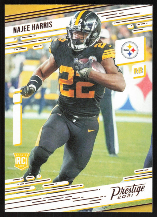 Najee Harris 2021 Panini Chronicles Prestige # 209 RC Pittsburgh Steelers - Collectible Craze America