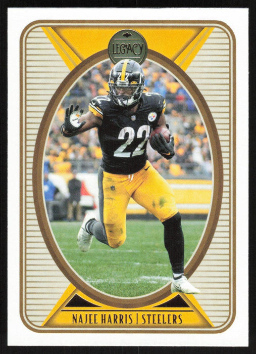 Najee Harris 2022 Panini Legacy Football Base # 80 Pittsburgh Steelers - Collectible Craze America