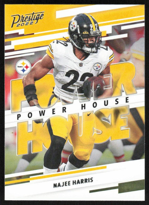 Najee Harris 2022 Panini Prestige Power House # PH-7 Insert Pittsburgh Steelers - Collectible Craze America