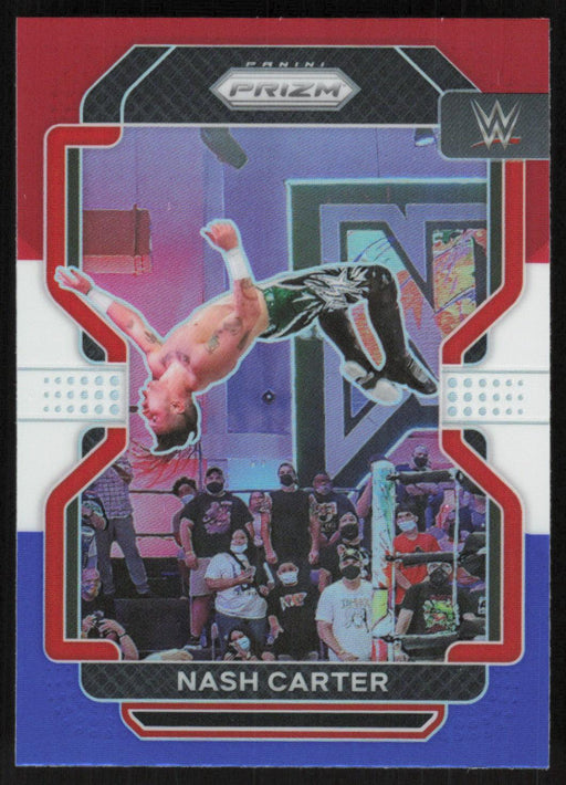 Nash Carter 2022 Panini Prizm WWE # 143 Red White Blue Prizm NXT 2.0 - Collectible Craze America