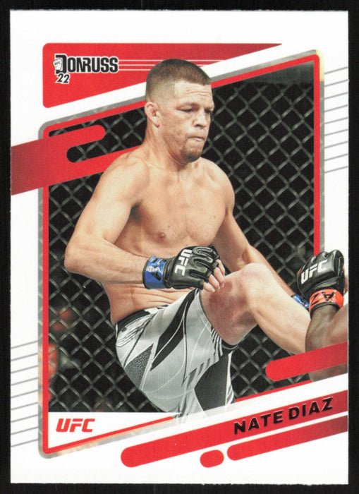 Nate Diaz 2022 Panini Donruss UFC Base # 46 Welterweight - Collectible Craze America