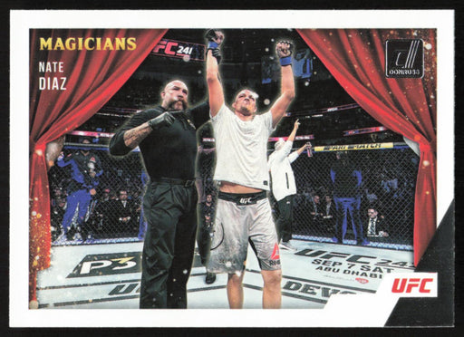 Nate Diaz 2022 Panini Donruss UFC Magicians # 3 Lightweight - Collectible Craze America