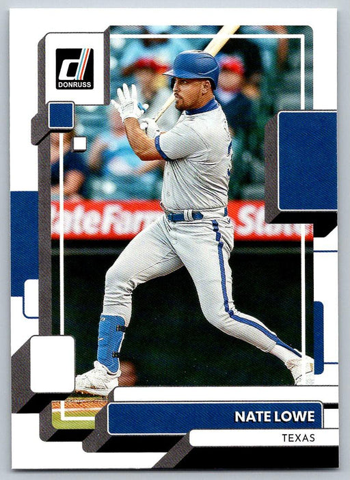 Nate Lowe 2022 Donruss Baseball # 216 Texas Rangers - Collectible Craze America