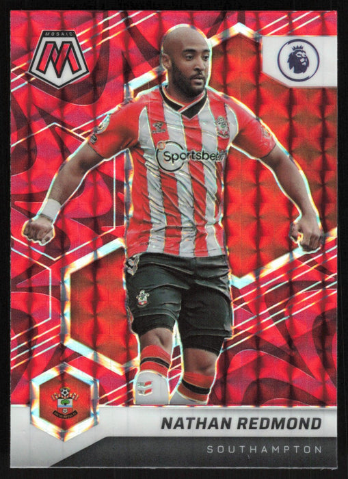 Nathan Redmond 2021 Panini Mosaic Premier League # 158 Reactive Red Southampton - Collectible Craze America