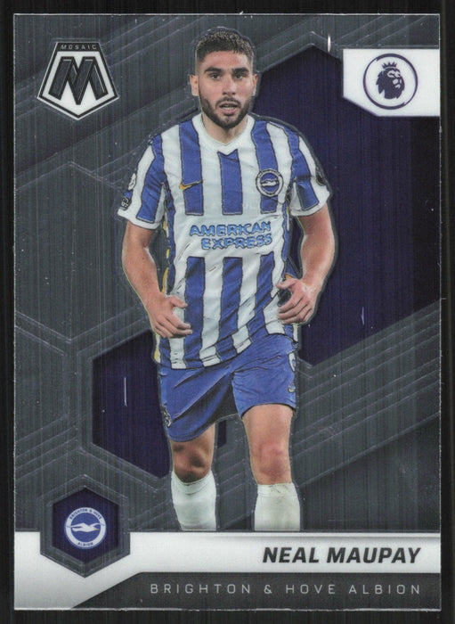 Neal Maupay 2021 Panini Mosaic Premier League # 117 Brighton & Hove Albion Base - Collectible Craze America