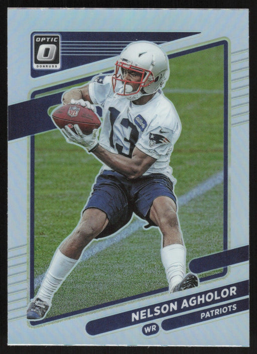 Nelson Agholor 2021 Donruss Optic # 64 Silver Prizm New England Patriots - Collectible Craze America