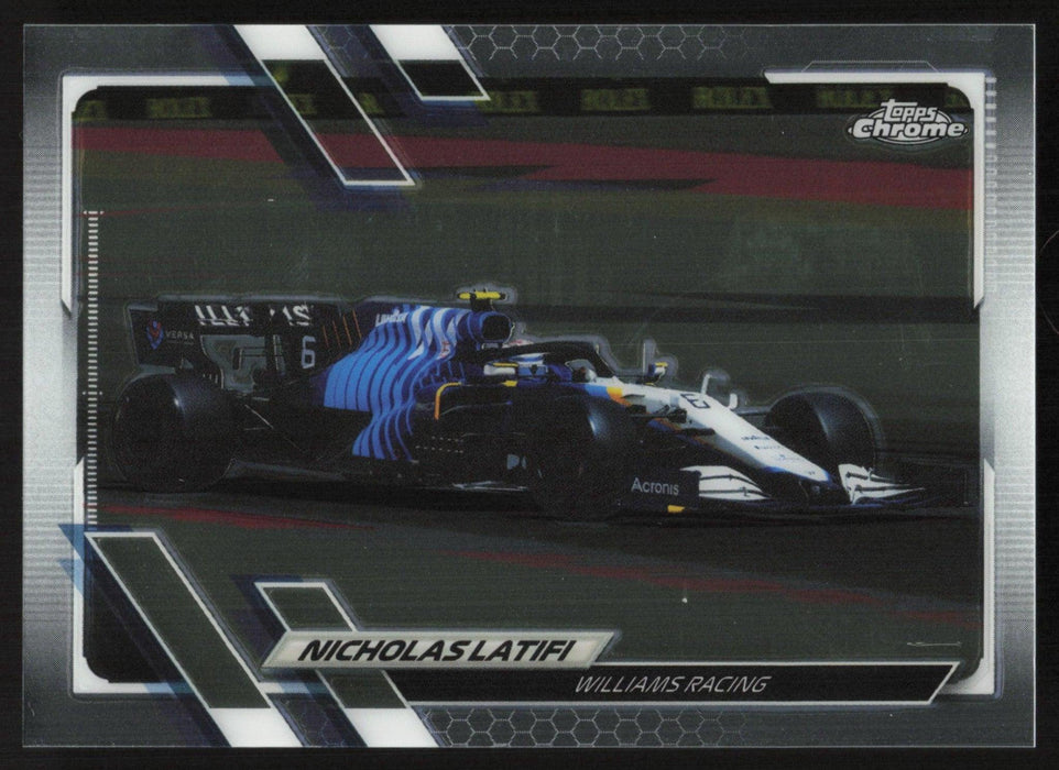 Nicholas Latifi 2021 Topps Chrome Formula 1 # 115 Williams Racing - Collectible Craze America