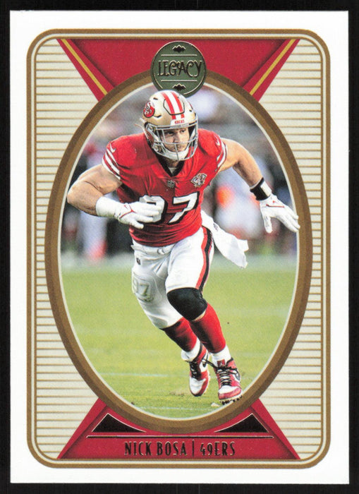 Nick Bosa 2022 Panini Legacy Football Base # 90 San Francisco 49ers - Collectible Craze America