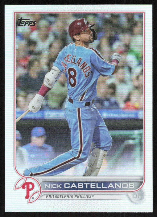 Nick Castellanos 2022 Topps Update Rainbow Foil # US266 Philadelphia Phillies - Collectible Craze America