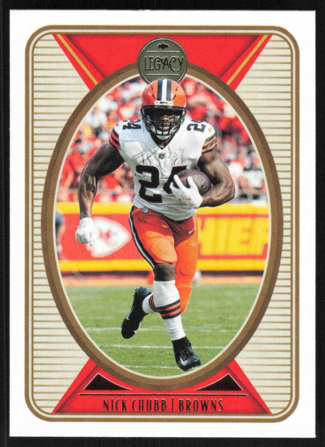 Nick Chubb 2022 Panini Legacy Football Base # 22 Cleveland Browns