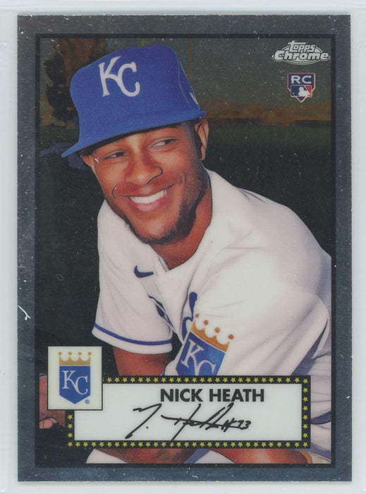 Nick Heath 2021 Topps Chrome Platinum Anniversary # 45 RC Kansas City Royals - Collectible Craze America