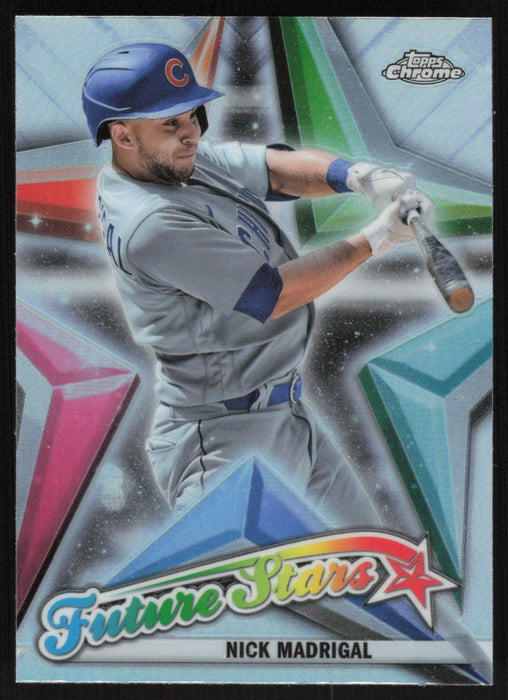 Nick Madrigal 2022 Topps Chrome Baseball Future Stars # FS-3 Chicago Cubs - Collectible Craze America