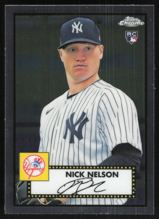 Nick Nelson 2021 Topps Chrome Platinum Anniversary # 107 RC New York Yankees - Collectible Craze America