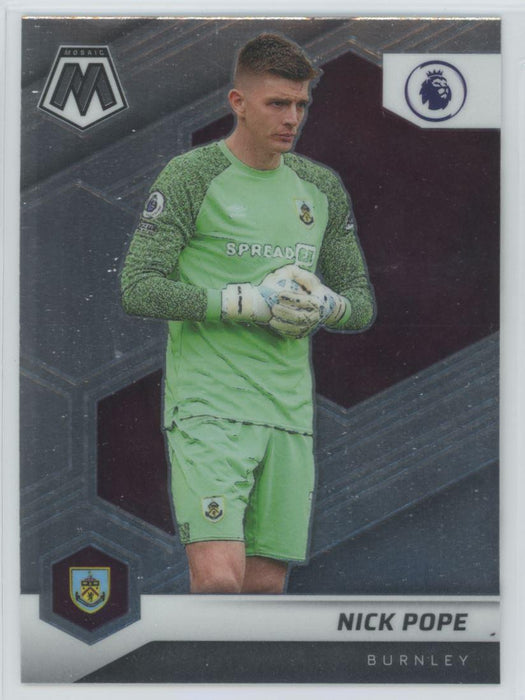 Nick Pope 2021 Panini Mosaic Premier League # 40 Burnley - Collectible Craze America