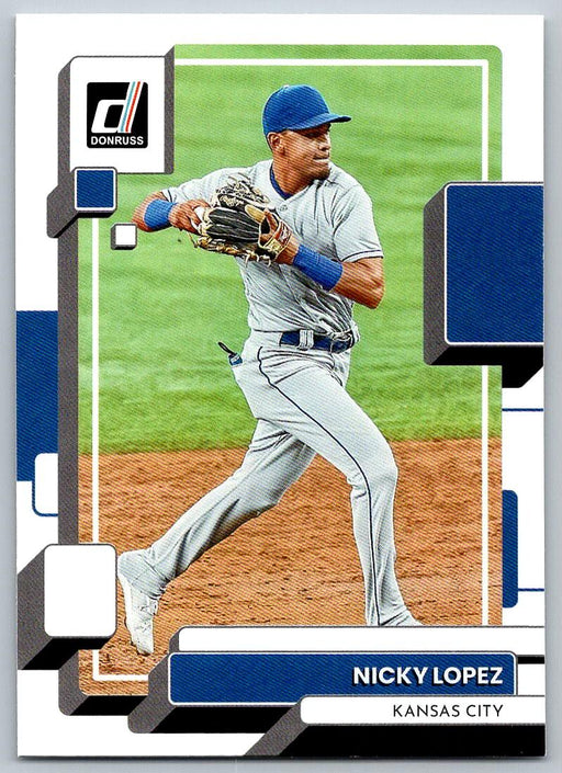 Nicky Lopez 2022 Donruss Baseball # 91 Kansas City Royals - Collectible Craze America