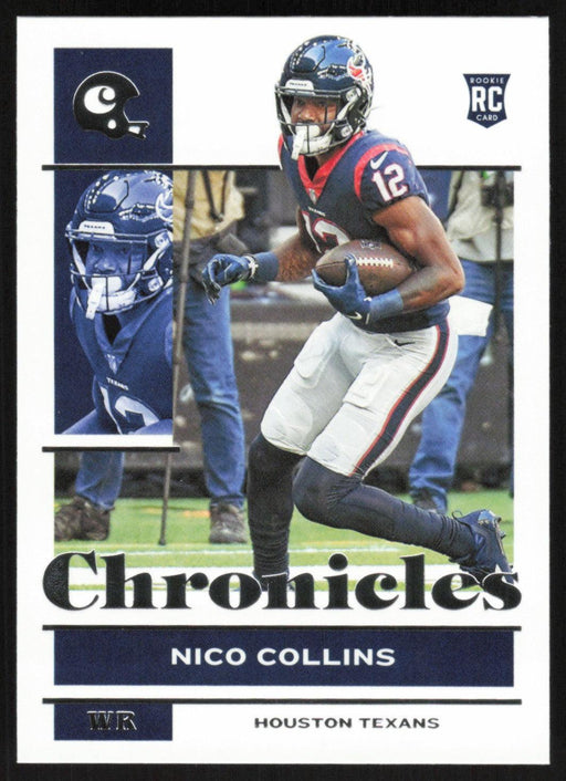 Nico Collins 2021 Panini Chronicles # 35 RC Houston Texans Base - Collectible Craze America