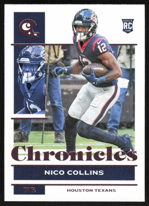 Nico Collins 2021 Panini Chronicles # 35 RC Pink Houston Texans - Collectible Craze America