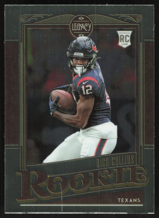 Nico Collins 2021 Panini Chronicles Legacy # 205 RC Houston Texans - Collectible Craze America