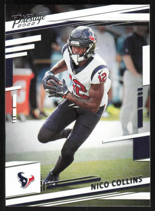 Nico Collins 2022 Panini Prestige # 118 Houston Texans - Collectible Craze America