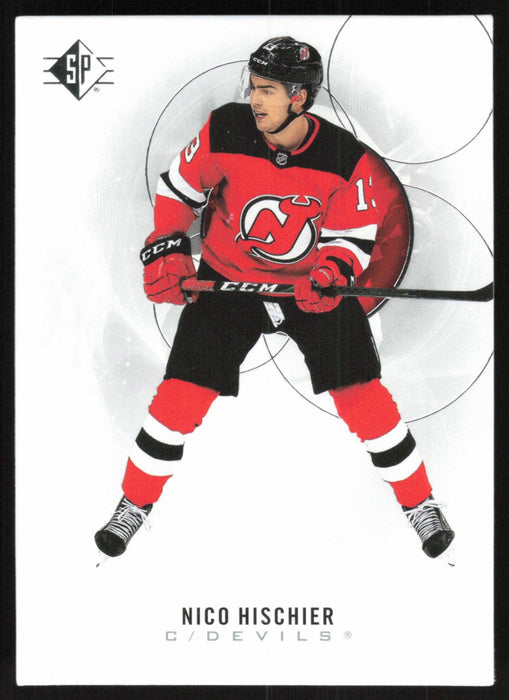 Nico Hischier 2020 SP Hockey # 47 New Jersey Devils - Collectible Craze America