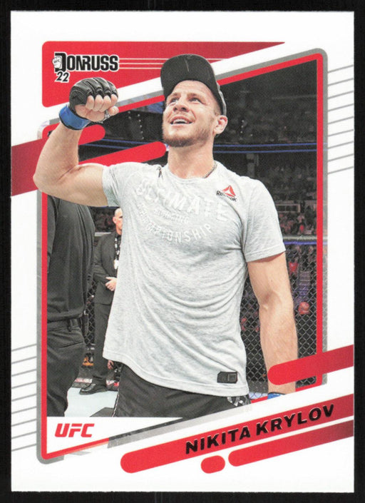 Nikita Krylov 2022 Panini Donruss UFC Base # 144 Light Heavyweight - Collectible Craze America