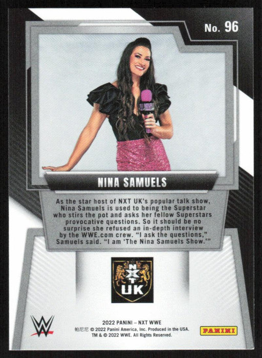 Nina Samuels 2022 Panini NXT WWE # 96 Base NXT UK - Collectible Craze America