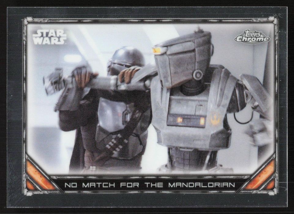 No Match for The Mandalorian 2022 Topps Chrome Star Wars Mandalorian # S1-35 - Collectible Craze America