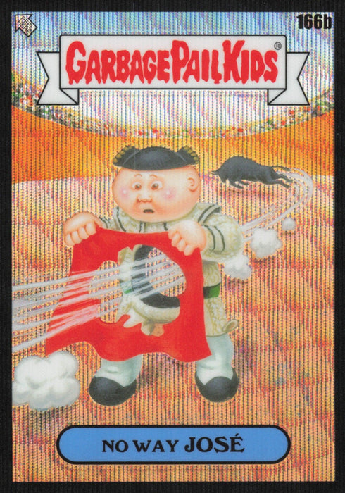 No Way JOSE 2021 Topps Chrome Garbage Pail Kids Original Series 4 # 166B Black Wave Refractor 98/99 - Collectible Craze America