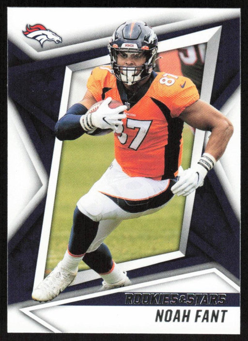 Noah Fant 2021 Panini Rookies & Stars # 66 Denver Broncos Base - Collectible Craze America