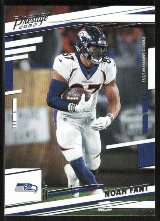 Noah Fant 2022 Panini Prestige # 259 Seattle Seahawks - Collectible Craze America