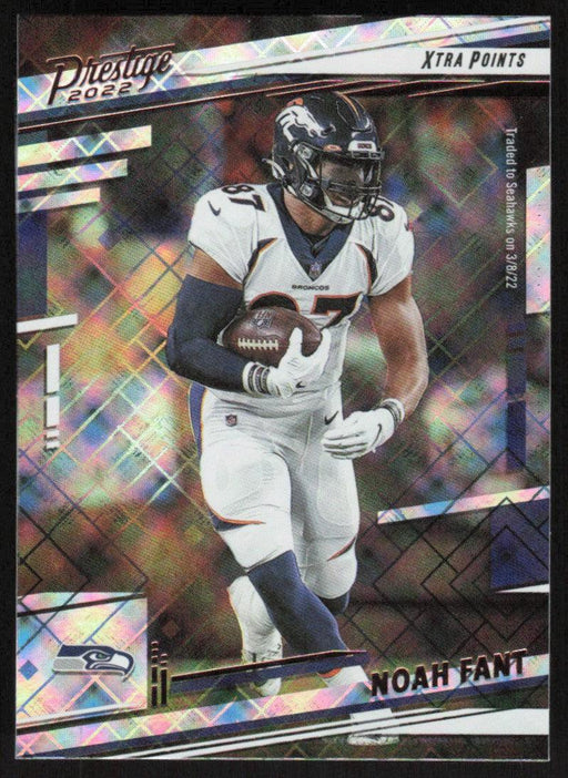 Noah Fant 2022 Panini Prestige Xtra Points # 259 Diamond Seattle Seahawks - Collectible Craze America