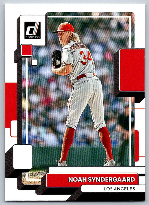 Noah Syndergaard 2022 Donruss Baseball # 205 Los Angeles Angels - Collectible Craze America