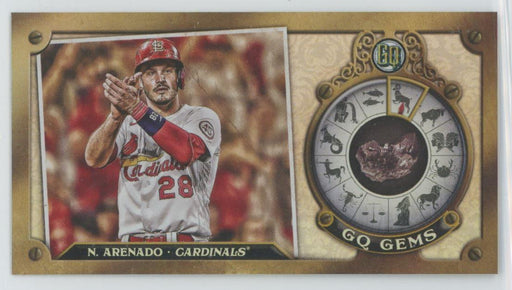 Nolan Arenado 2022 Topps Gypsy Queen # GGM-8 GQ Gems St. Louis Cardinals - Collectible Craze America