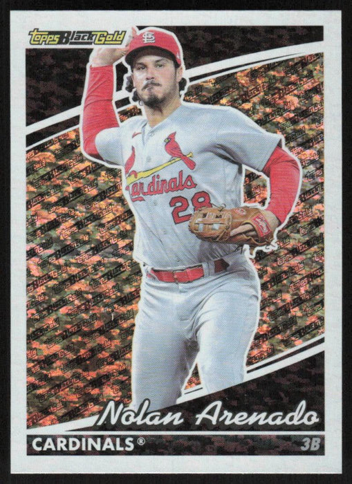 Nolan Arenado 2022 Topps Update Black Gold # BG-22 St. Louis Cardinals - Collectible Craze America