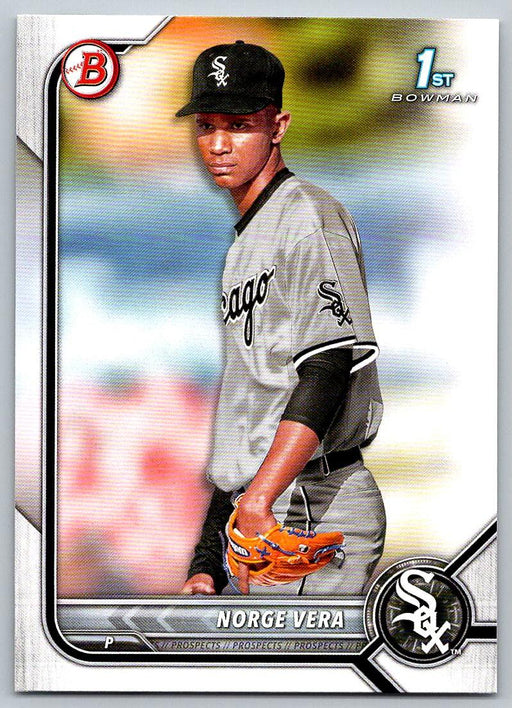 Norge Vera 2022 Bowman Prospects # BP-100 1st Bowman Chicago White Sox - Collectible Craze America