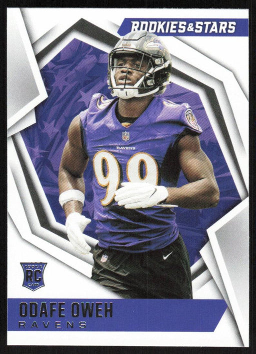 Odafe Oweh 2021 Panini Rookies & Stars # 173 RC Baltimore Ravens Base - Collectible Craze America