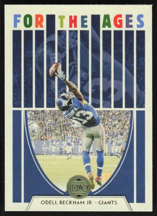 Odell Beckham Jr. 2022 Panini Legacy For The Ages # FA-12 New York Giants - Collectible Craze America