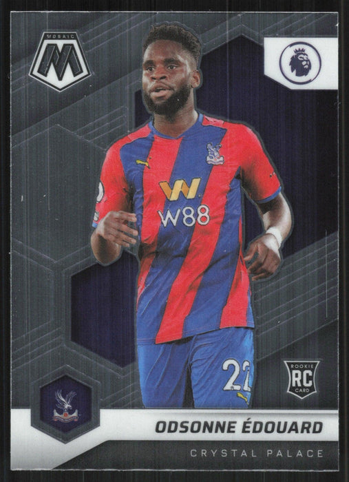 Odsonne Edouard 2021 Panini Mosaic Premier League # 137 RC Crystal Palace Base - Collectible Craze America