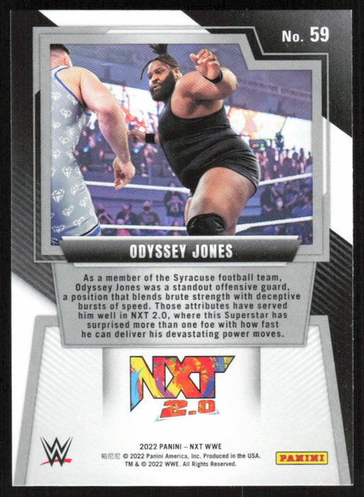 Odyssey Jones 2022 Panini NXT WWE # 59 RC Base NXT 2.0 - Collectible Craze America