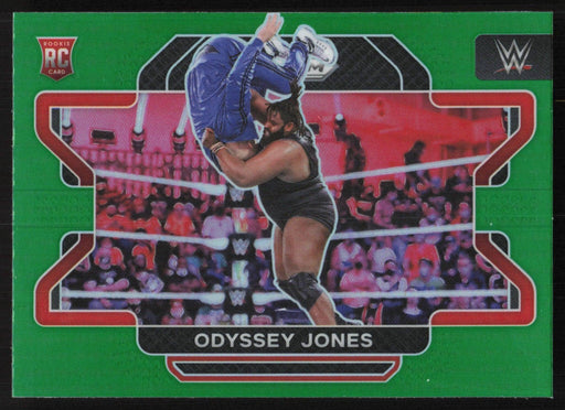 Odyssey Jones 2022 Panini Prizm WWE # 48 RC Green Prizm NXT 2.0 - Collectible Craze America