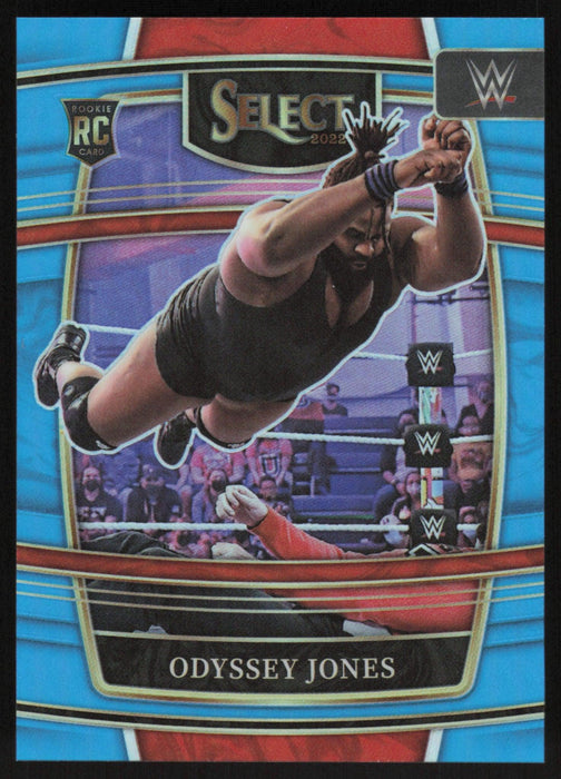 Odyssey Jones 2022 Panini Select WWE # 64 RC Concourse Light Blue Prizm 281/299 NXT 2.0 - Collectible Craze America