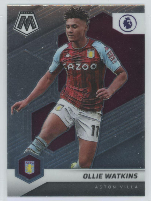 Ollie Watkins 2021 Panini Mosaic Premier League # 129 Aston Villa - Collectible Craze America