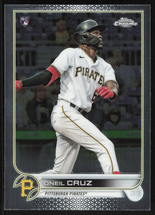 Oneil Cruz 2022 Topps Chrome Baseball # 128 RC Pittsburgh Pirates Base - Collectible Craze America