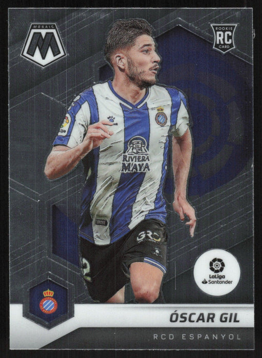 Oscar Gil 2021 Panini Mosaic La Liga # 165 RC RCD Espanyol Base - Collectible Craze America