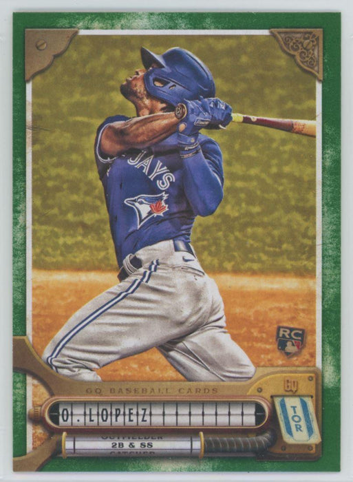 Otto Lopez 2022 Topps Gypsy Queen # 247 RC Green Border Toronto Blue Jays - Collectible Craze America