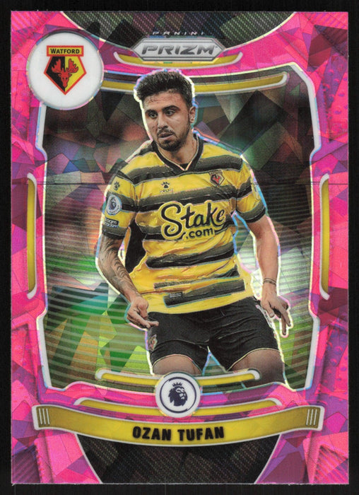 Ozan Tufan 2021 Panini Prizm Premier League # 261 Pink Ice Watford - Collectible Craze America