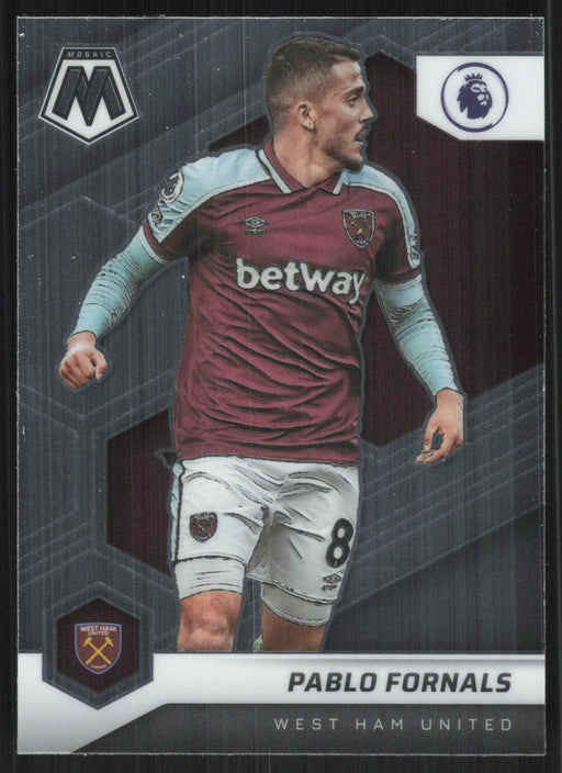 Pablo Fornals 2021 Panini Mosaic Premier League # 87 West Ham United Base - Collectible Craze America