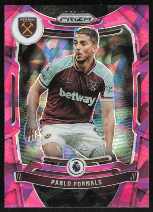 Pablo Fornals 2021 Panini Prizm Premier League # 233 Pink Ice West Ham United - Collectible Craze America