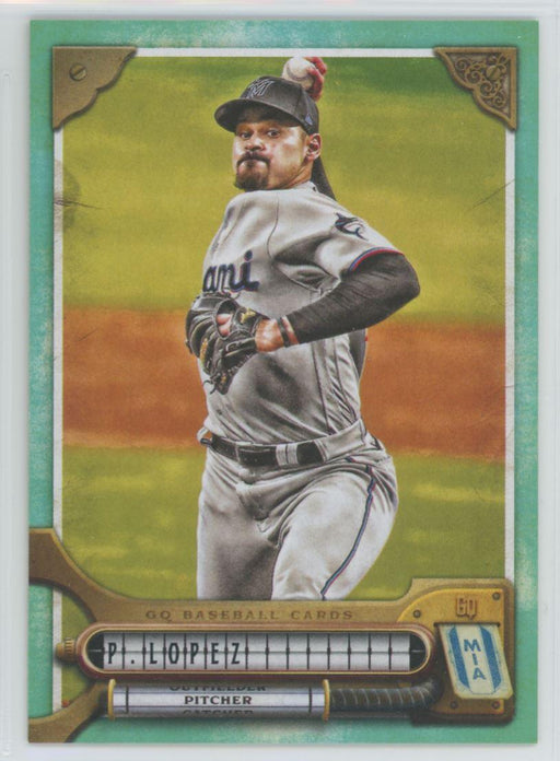 Pablo Lopez 2022 Topps Gypsy Queen # 150 119/199 Turquoise Miami Marlins - Collectible Craze America